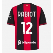 Moški AC Milan Adrien Rabiot #12 Replika nogometni dresi Domači 2026-27 Kratek Rokav