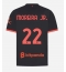 Moški AC Milan Diego Moreira #22 Replika nogometni dresi Tretji 2026-27 Kratek Rokav
