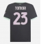 Moški AC Milan Fikayo Tomori #23 Replika nogometni dresi Tretji 2024-25 Kratek Rokav