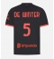 Moški AC Milan Koni De Winter #5 Replika nogometni dresi Tretji 2026-27 Kratek Rokav
