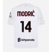 Moški AC Milan Luka Modric #14 Replika nogometni dresi Gostujoči 2026-27 Kratek Rokav