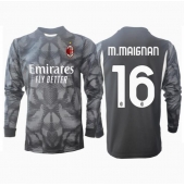 Moški AC Milan Mike Maignan #16 Vratar Replika nogometni dresi Domači 2024-25 Dolgi Rokav