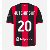 Moški AC Milan Omari Hutchinson #20 Replika nogometni dresi Domači 2026-27 Kratek Rokav