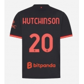 Moški AC Milan Omari Hutchinson #20 Replika nogometni dresi Tretji 2026-27 Kratek Rokav