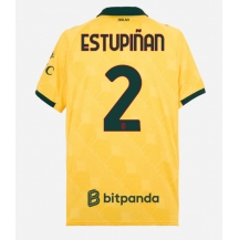 Moški AC Milan Pervis Estupinan #2 Replika nogometni dresi Tretji 2025-26 Kratek Rokav