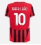 Moški AC Milan Rafael Leao #10 Replika nogometni dresi Domači 2024-25 Kratek Rokav