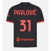 Moški AC Milan Strahinja Pavlovic #31 Replika nogometni dresi Tretji 2026-27 Kratek Rokav