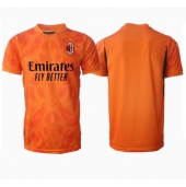 Moški AC Milan Vratar Replika nogometni dresi Gostujoči 2024-25 Kratek Rokav