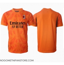 Moški AC Milan Vratar Replika nogometni dresi Gostujoči 2024-25 Kratek Rokav