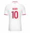 Moški AS Monaco Aleksandr Golovin #10 Replika nogometni dresi Domači 2024-25 Kratek Rokav
