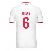 Moški AS Monaco Denis Zakaria #6 Replika nogometni dresi Domači 2024-25 Kratek Rokav