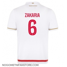Moški AS Monaco Denis Zakaria #6 Replika nogometni dresi Domači 2025-26 Kratek Rokav