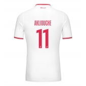 Moški AS Monaco Maghnes Akliouche #11 Replika nogometni dresi Domači 2024-25 Kratek Rokav