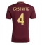 Moški AS Roma Bryan Cristante #4 Replika nogometni dresi Domači 2024-25 Kratek Rokav