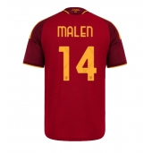 Moški AS Roma Donyell Malen #14 Replika nogometni dresi Domači 2026-27 Kratek Rokav