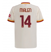 Moški AS Roma Donyell Malen #14 Replika nogometni dresi Gostujoči 2026-27 Kratek Rokav