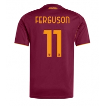 Moški AS Roma Evan Ferguson #11 Replika nogometni dresi Domači 2025-26 Kratek Rokav