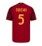 Moški AS Roma Evan Ndicka #5 Replika nogometni dresi Domači 2026-27 Kratek Rokav