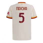 Moški AS Roma Evan Ndicka #5 Replika nogometni dresi Gostujoči 2026-27 Kratek Rokav