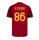 Moški AS Roma Rodrigo Mora #86 Replika nogometni dresi Domači 2026-27 Kratek Rokav