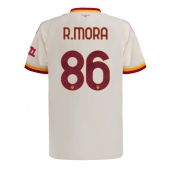 Moški AS Roma Rodrigo Mora #86 Replika nogometni dresi Gostujoči 2026-27 Kratek Rokav