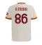 Moški AS Roma Rodrigo Mora #86 Replika nogometni dresi Gostujoči 2026-27 Kratek Rokav