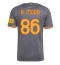 Moški AS Roma Rodrigo Mora #86 Replika nogometni dresi Tretji 2026-27 Kratek Rokav