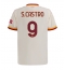 Moški AS Roma Santiago Castro #9 Replika nogometni dresi Gostujoči 2026-27 Kratek Rokav