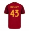 Moški AS Roma Wesley Franca #43 Replika nogometni dresi Domači 2026-27 Kratek Rokav