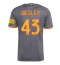 Moški AS Roma Wesley Franca #43 Replika nogometni dresi Tretji 2026-27 Kratek Rokav