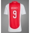 Moški Ajax Brian Brobbey #9 Replika nogometni dresi Domači 2024-25 Kratek Rokav