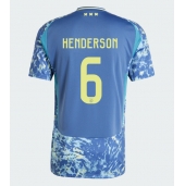 Moški Ajax Jordan Henderson #6 Replika nogometni dresi Gostujoči 2024-25 Kratek Rokav