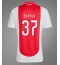 Moški Ajax Josip Sutalo #37 Replika nogometni dresi Domači 2024-25 Kratek Rokav