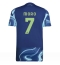 Moški Ajax Raul Moro #7 Replika nogometni dresi Gostujoči 2025-26 Kratek Rokav