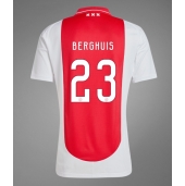 Moški Ajax Steven Berghuis #23 Replika nogometni dresi Domači 2024-25 Kratek Rokav
