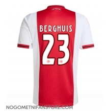 Moški Ajax Steven Berghuis #23 Replika nogometni dresi Domači 2025-26 Kratek Rokav