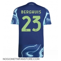 Moški Ajax Steven Berghuis #23 Replika nogometni dresi Gostujoči 2025-26 Kratek Rokav