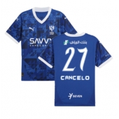 Moški Al-Hilal Joao Cancelo #27 Replika nogometni dresi Domači 2024-25 Kratek Rokav