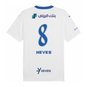 Moški Al-Hilal Ruben Neves #8 Replika nogometni dresi Gostujoči 2024-25 Kratek Rokav