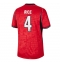Moški Anglija Declan Rice #4 Replika nogometni dresi Gostujoči SP 2026 Kratek Rokav