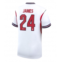 Moški Anglija Reece James #24 Replika nogometni dresi Domači SP 2026 Kratek Rokav