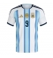 Moški Argentina Julian Alvarez #9 Replika nogometni dresi Domači SP 2026 Kratek Rokav