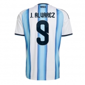 Moški Argentina Julian Alvarez #9 Replika nogometni dresi Domači SP 2026 Kratek Rokav