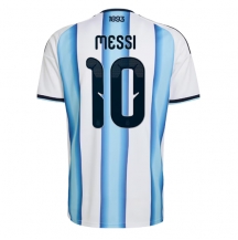 Moški Argentina Lionel Messi #10 Replika nogometni dresi Domači SP 2026 Kratek Rokav