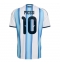 Moški Argentina Lionel Messi #10 Replika nogometni dresi Domači SP 2026 Kratek Rokav