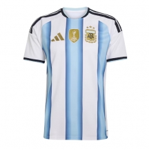 Moški Argentina Replika nogometni dresi Domači SP 2026 Kratek Rokav