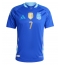 Moški Argentina Rodrigo De Paul #7 Replika nogometni dresi Gostujoči Copa America 2024 Kratek Rokav