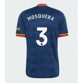 Moški Arsenal Cristhian Mosquera #3 Replika nogometni dresi Gostujoči 2026-27 Kratek Rokav