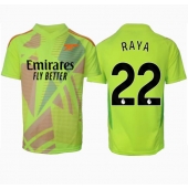 Moški Arsenal David Raya #22 Vratar Replika nogometni dresi Domači 2024-25 Kratek Rokav