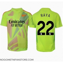 Moški Arsenal David Raya #22 Vratar Replika nogometni dresi Domači 2024-25 Kratek Rokav
